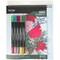 Brea Reese: Marker Coloring Kit - Cardinal - 5 Dual-Sided Markers, 12 Holiday Bird-Themed Coloring Pages, Festive Spiral-Bound Art Pad, Adult Craft